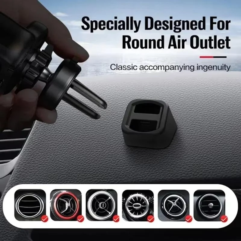  Phone Bracket Base Car Interior Accessories Dashboard Mounted Phone Stand Holder