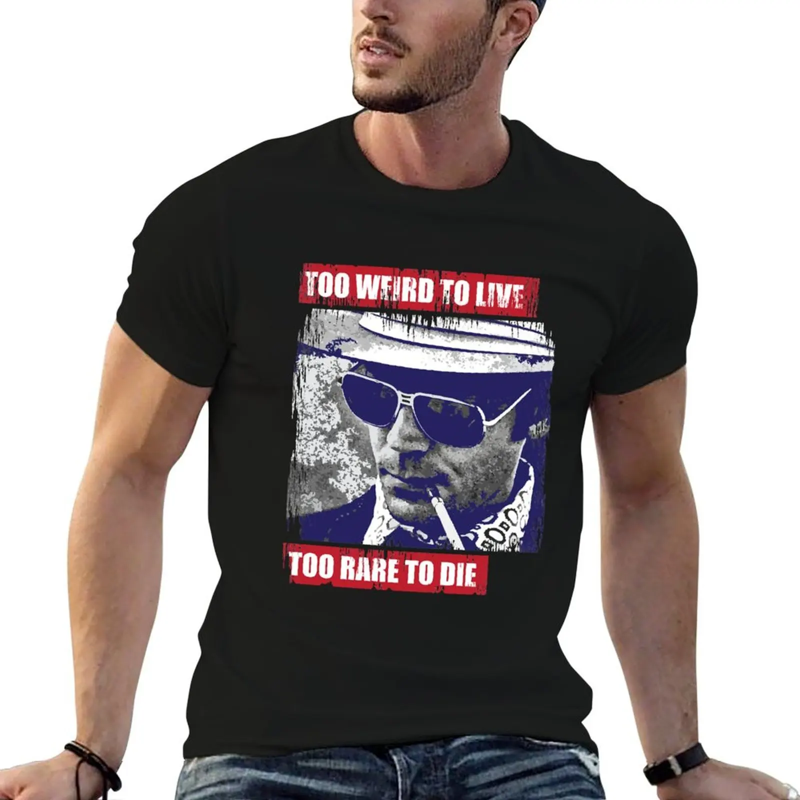 

Gonzo Hunter S Thompson T-Shirt men t shirt cotton 100% t shirts for man cotton T-Shirt