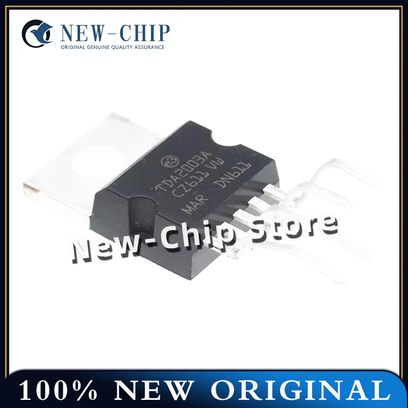 

2PCS-50PCS/LOT TDA2003A TDA2003 TO-220-5 audio amplifier IC chip New Original