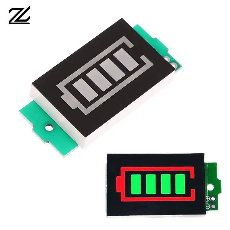 Verificador do indicador da capacidade da bateria do lítio, verificador do poder do veículo elétrico, Li-íon, único 3.7V, 3.7V, 1-8S, 1S, 2S, 3S, 4S