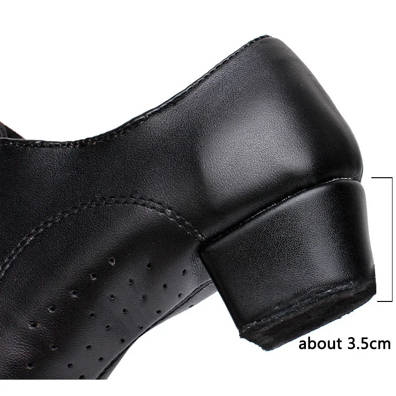 Zapatos de baile de salón de cuero suave para hombres, zapatos de baile latino para niños y adultos, zapatos de baile de Jazz para maestros, superventas