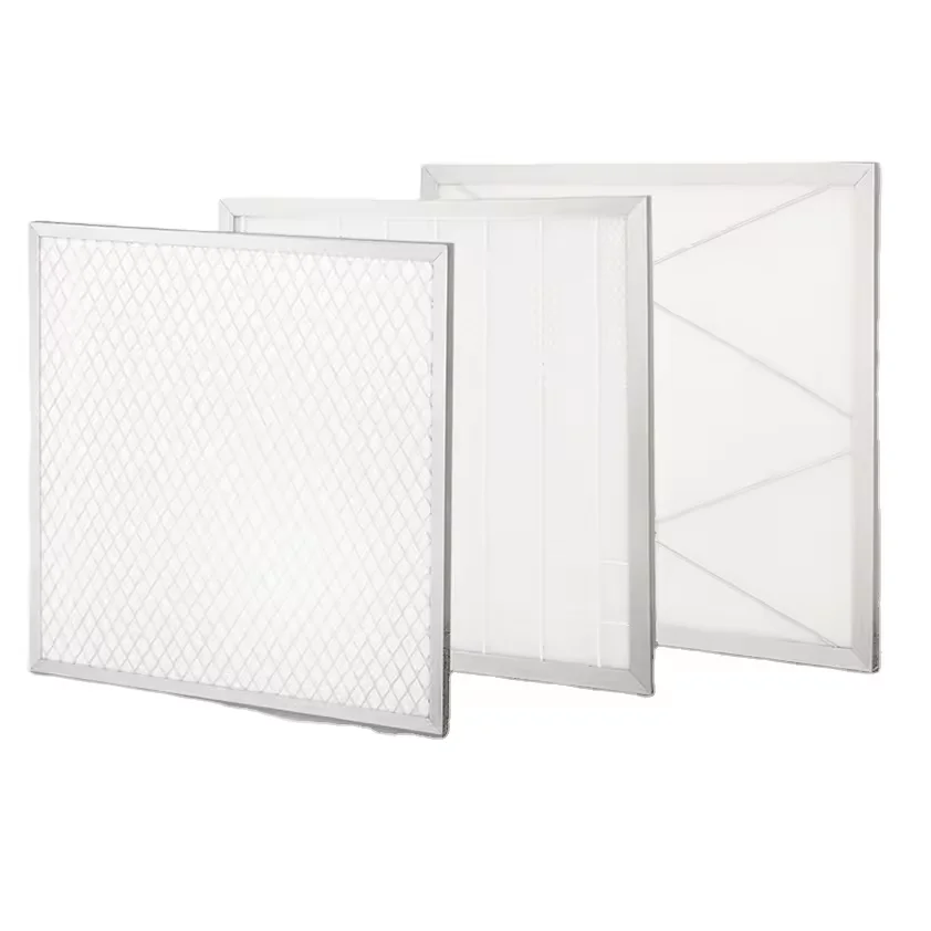 

Cleanable and reusable central air conditioning pre-filters custom industrial media filters
