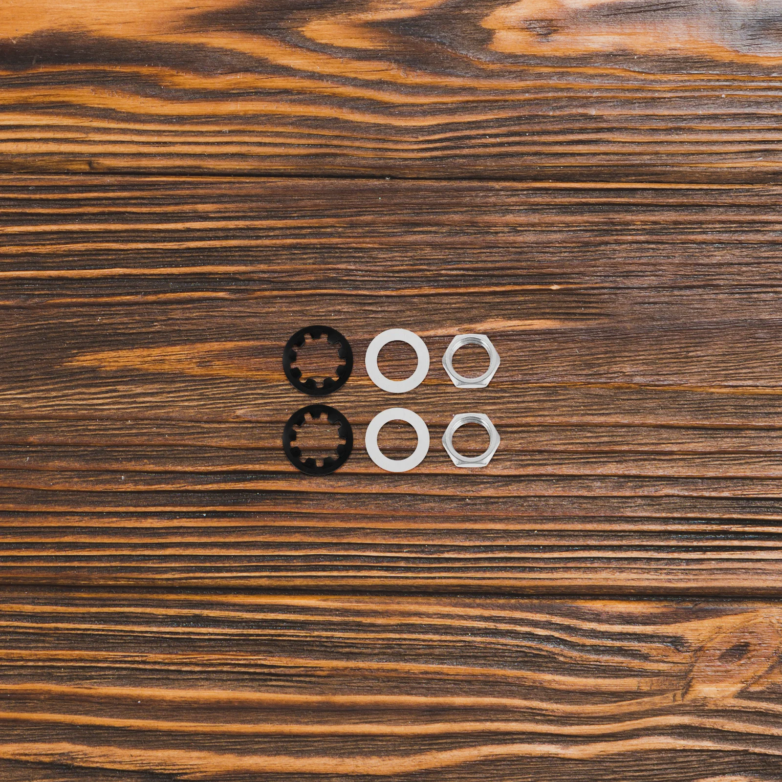 

Electric Guitar Nuts Washers Set For Diy Repair Replacement Parts Compatible With Bass Acoustic Guitar Hardware Accessories