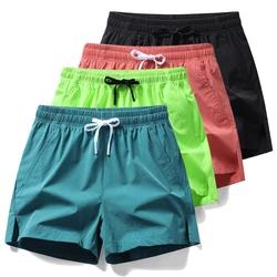 Badminton Wear Shorts Unisex Men Women Solid Ice Silk Running Fitness Sports Trousers Teenagers Thin Section Breathable Fashion