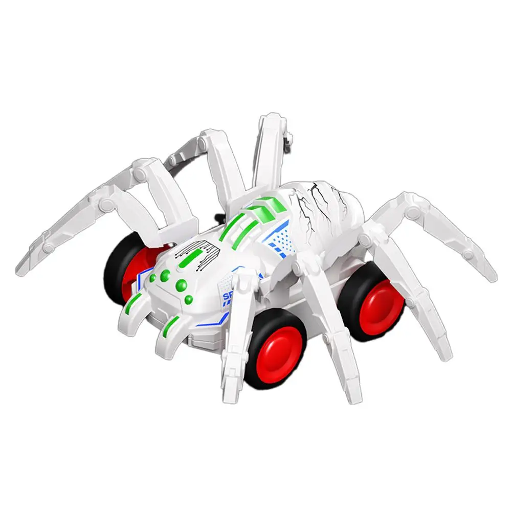 Animal Model Toy Cool Spider Chariot Crawling Spider Simulations Children's Inertial Driving Interactive Toy Birthday Gift