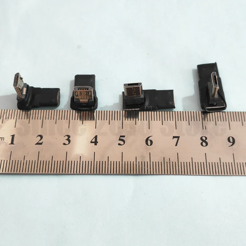 Micro 5P M zu F90 ° UP/DO/LE/RI-Erweiterungsadapter zum Aufladen und zur Datenübertragung/kompakter Platzverbrauch für Mobiltelefone/Tablets/Gaming-Geräte – Detail 6