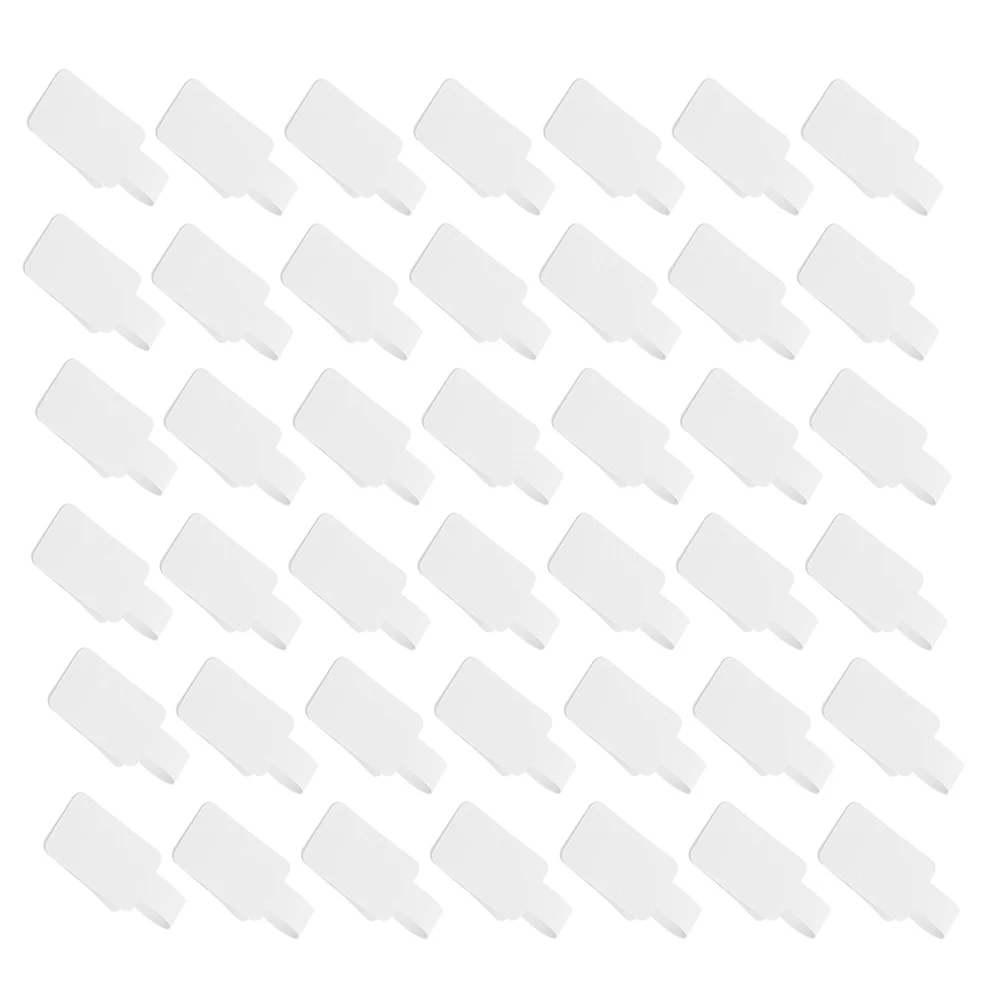 

500 Pcs Labels Self-adhesive Price Tags Jewelry Bracelet for Selling Display Item White Hanging