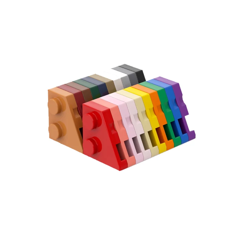 

60pcs MOC compatible building block parts 24307 2x2 wedge board (right) DIY creative construction children's toy gift