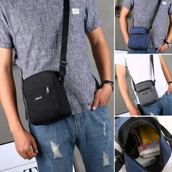 Men's Messenger Bag Crossbody Shoulder Bags Travel Bag Man Purse Small Sling Pack for Work Business Men's Bag