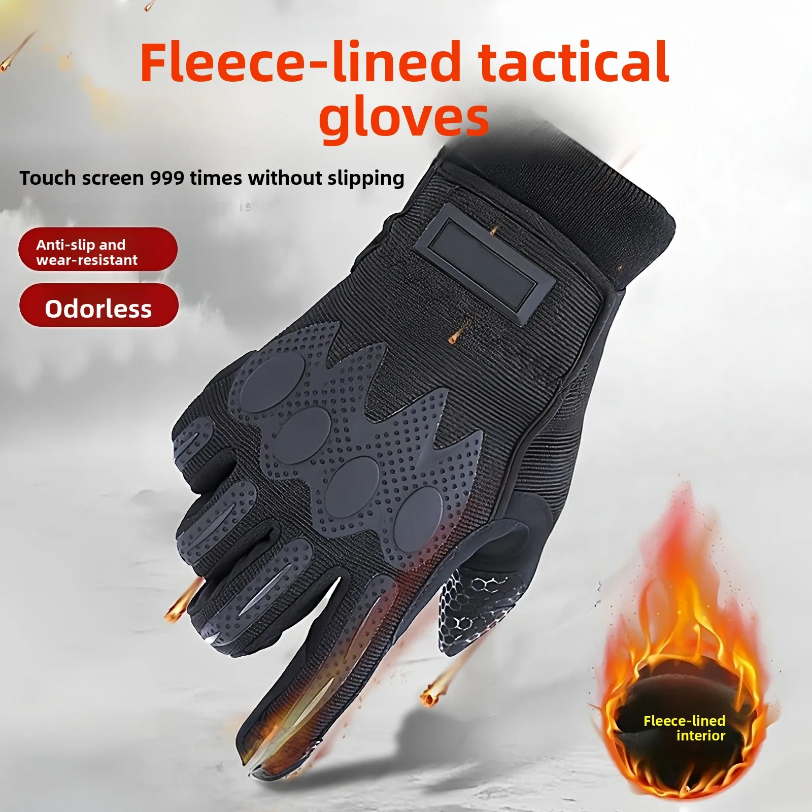 tactical-men's-gloves-fleece-lined-outdoor-riding-touchscreen-compatible-black-inner-gloves-winter-elastic-windproof-thickened