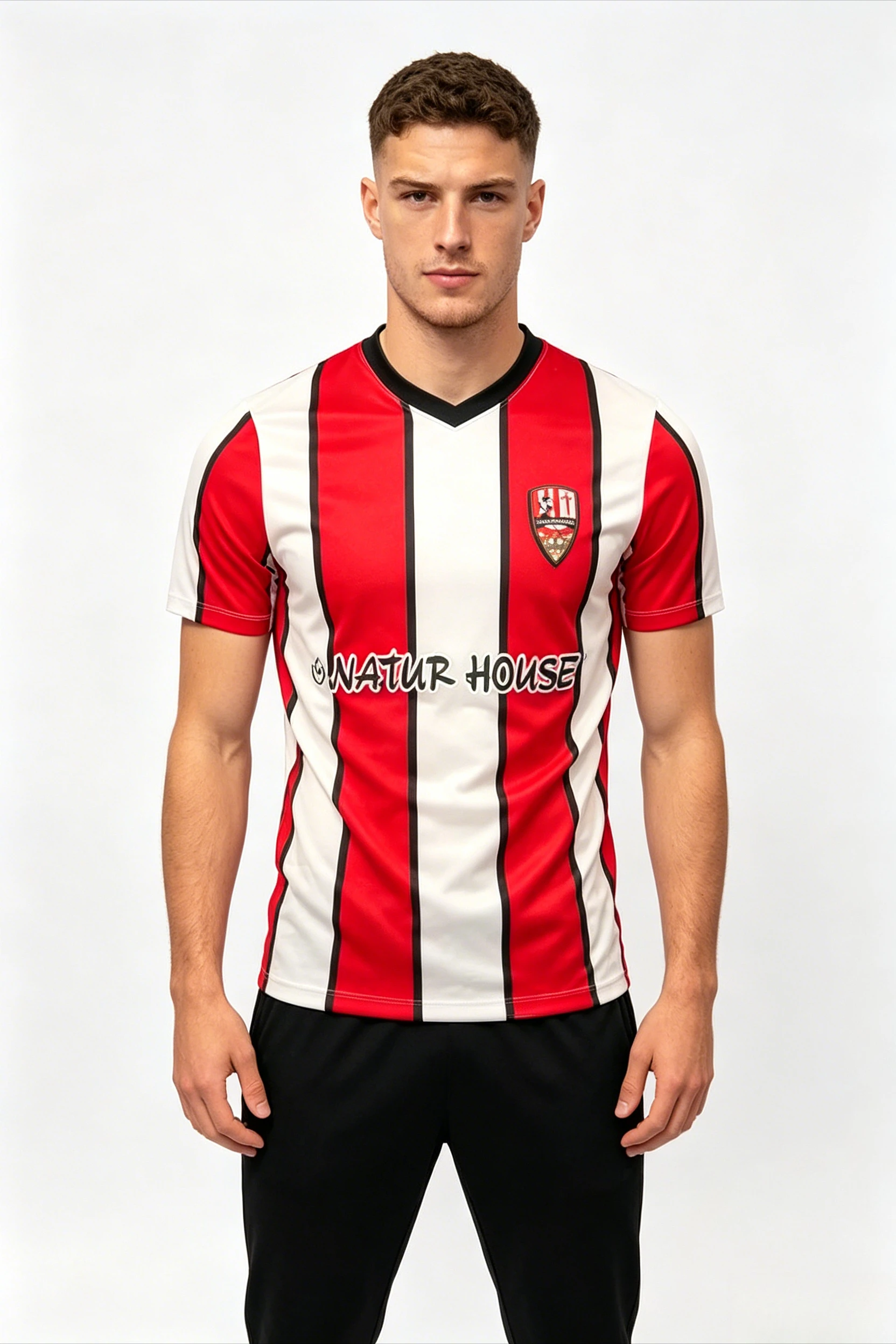 2026/27 UD Logroñés Home Away Football Jersey Family Matching 3D Print Polyester Quick Dry Breathable Casual Soccer Tops