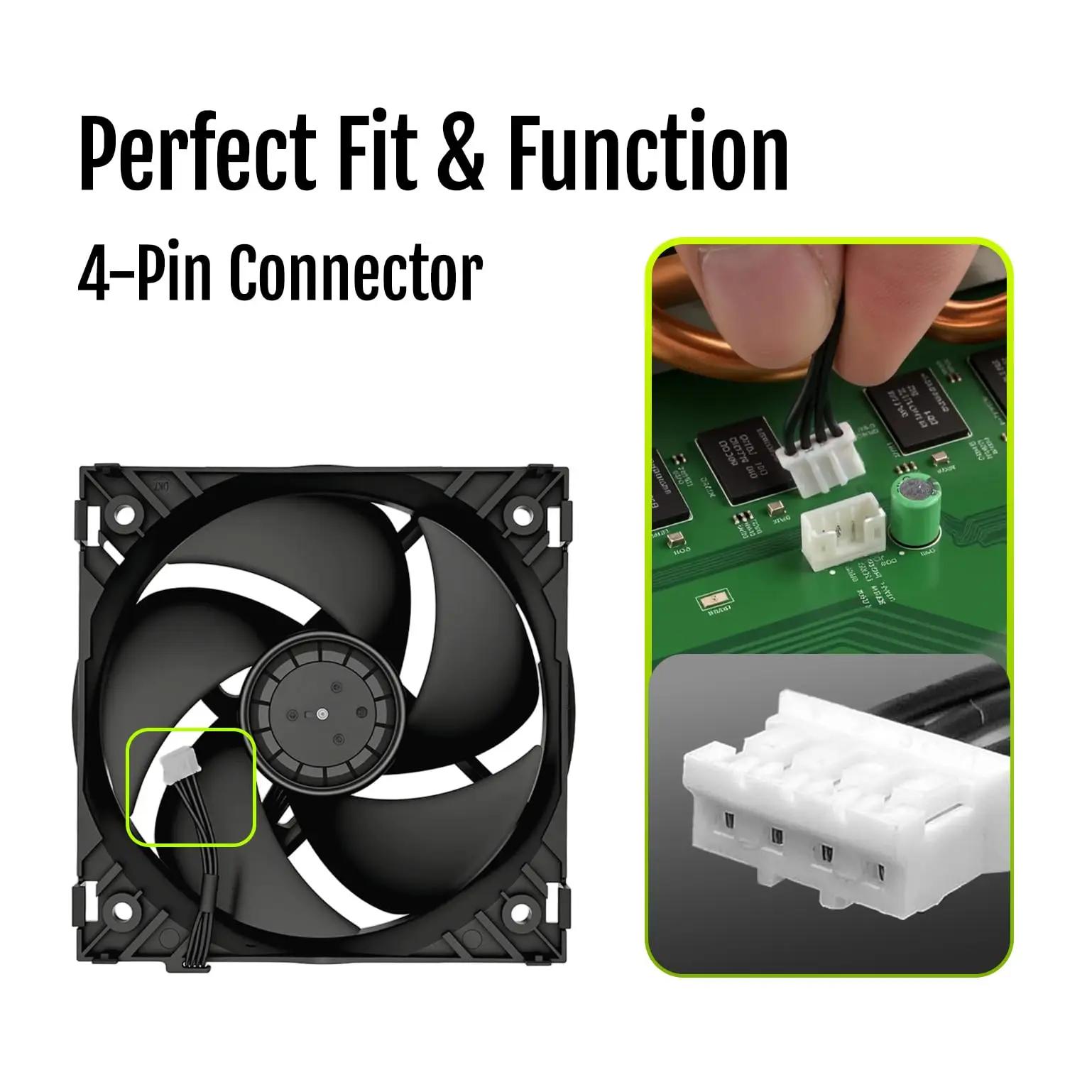 Internal Cooling Fan For Xbox one / Slim 1681 Console Replacement Inner Cooler Fan For Xbox series S / X Host Silent Fan