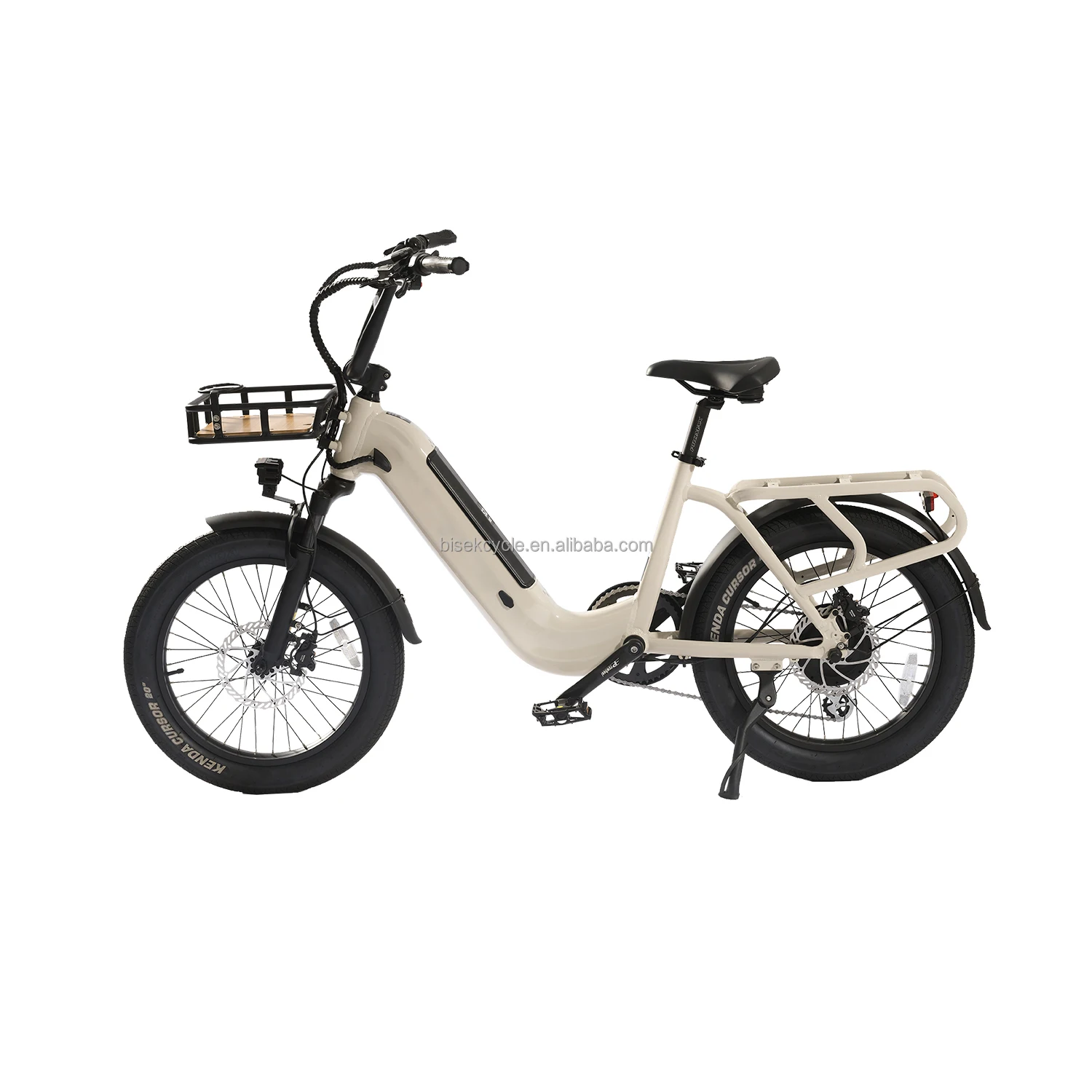 

STLF Adults Ebike Electric Cargo Bicycle Built-in Rear Rack E-Cargo E-Bike Long Range Electric Bike