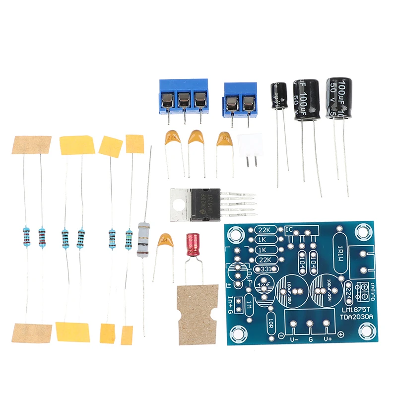 LM1875T أحادية 30 واط مكبر للصوت مجلس المتكلم مكبر كهربائي PCB لتقوم بها بنفسك عدة LM1875