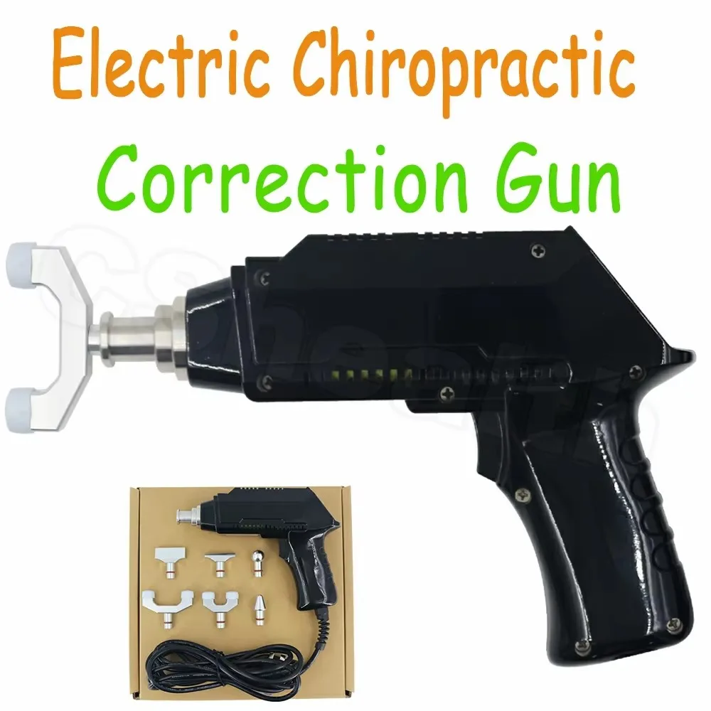 

Новые электрические инструменты для регулировки хиропрактики, инструмент для интенсивности 900N, инструмент для расслабления мышц тела, массажный пистолет для позвоночника