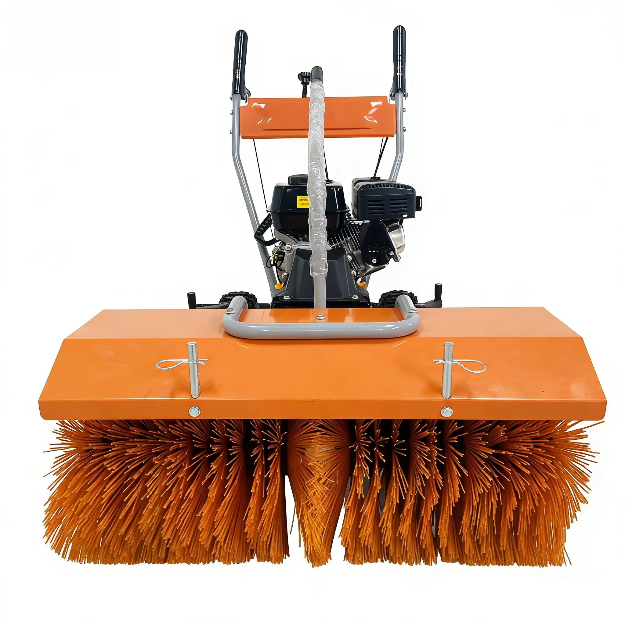 Hot Sale 800 mm Working Width Hand Push Snow Sweeper 6.5 HP Multi-function Snow Thrower