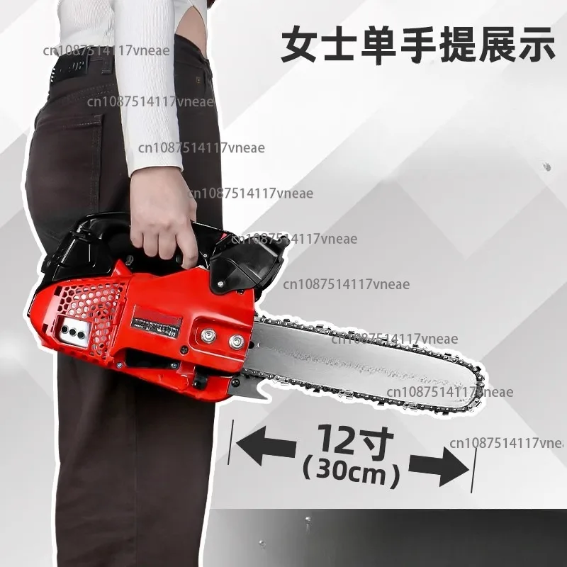 12 Inch 2500 Professional Tree Cutting High Power Gasolina Saw Handheld Chain Saw Wood Cutting Machine Garden Tools