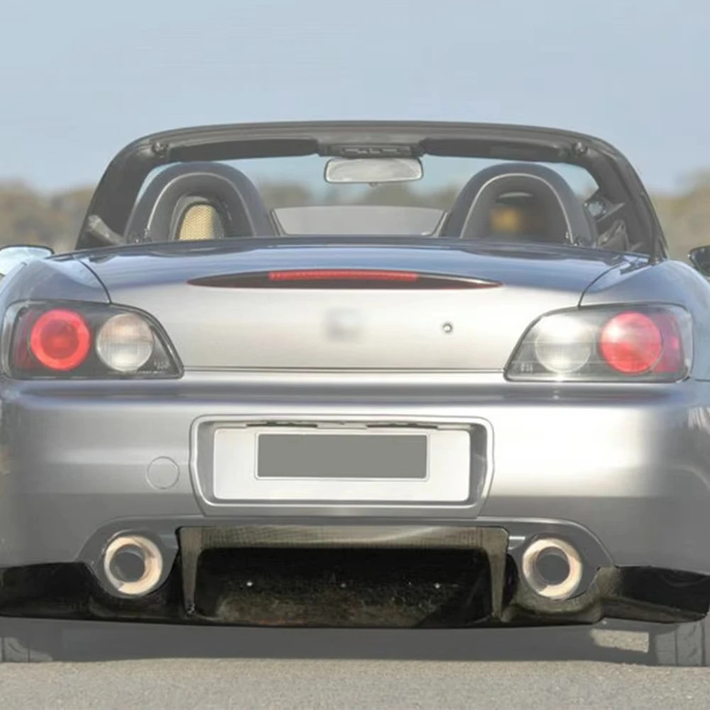 ناشر خلفي لـ H-on-da S2000 JS Style FRP Unpaint Racing R-ear Bumper Lip Under Diffuser