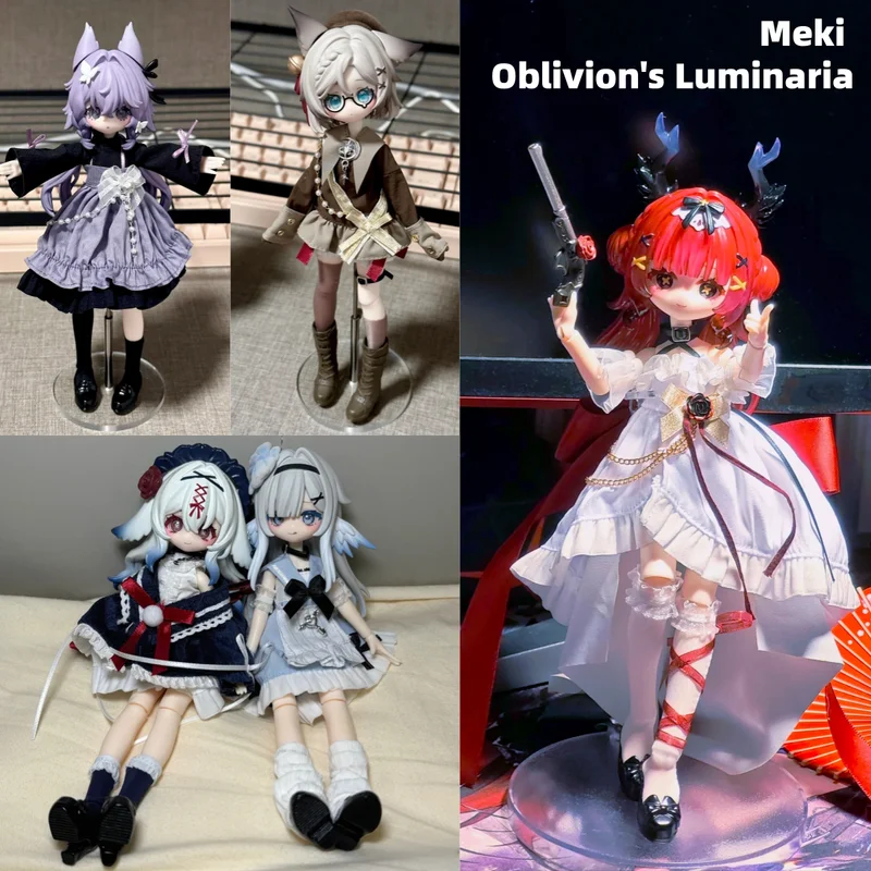 In Stock Hot Sale Meki V2 Oblivion's Luminaria Series 1/8 BJD Blind Box Articulated Doll Mystery Box Action Figure DIGWEEK Toy