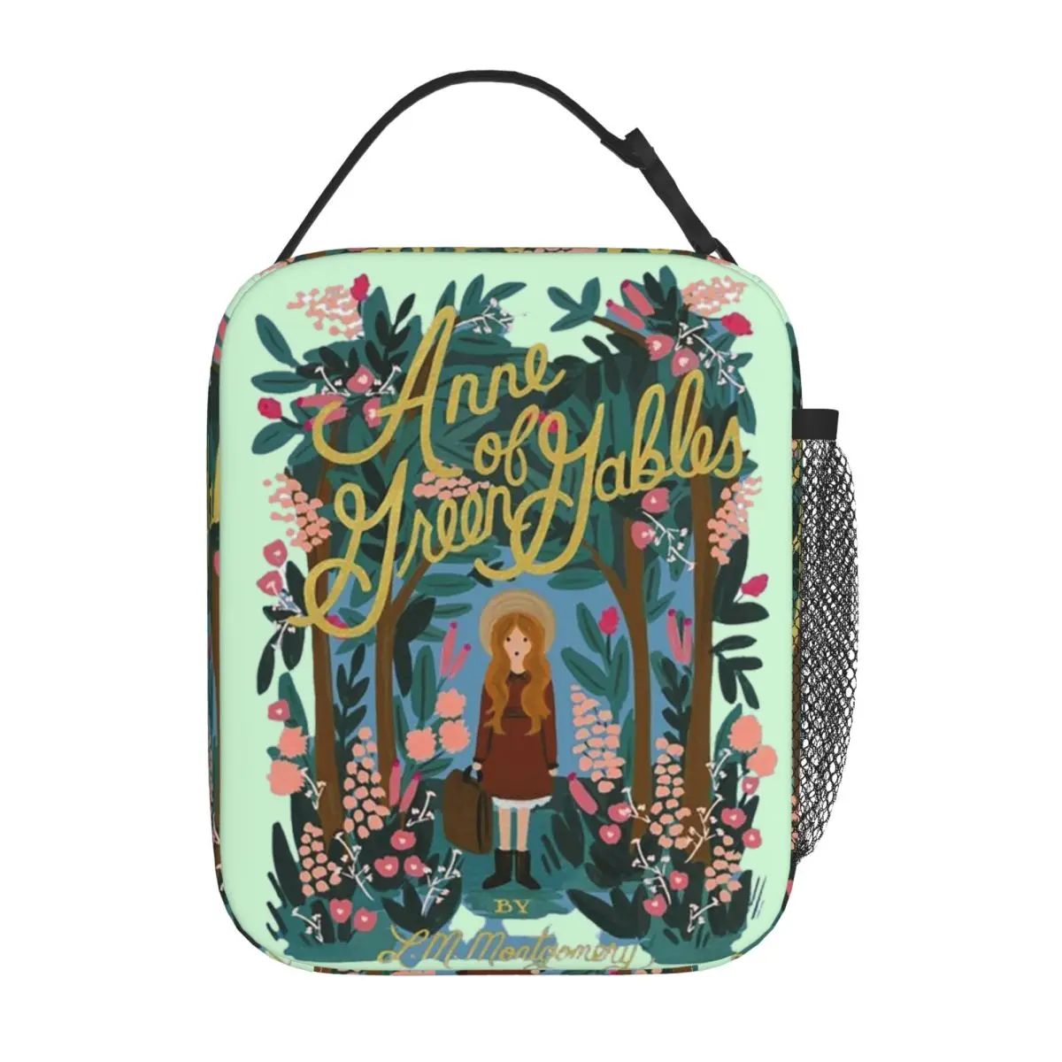 Anne Of Green Gables Insulated Lunch Bag for Women Kids Leakproof Food Boxes Thermal Lunch Box Tote