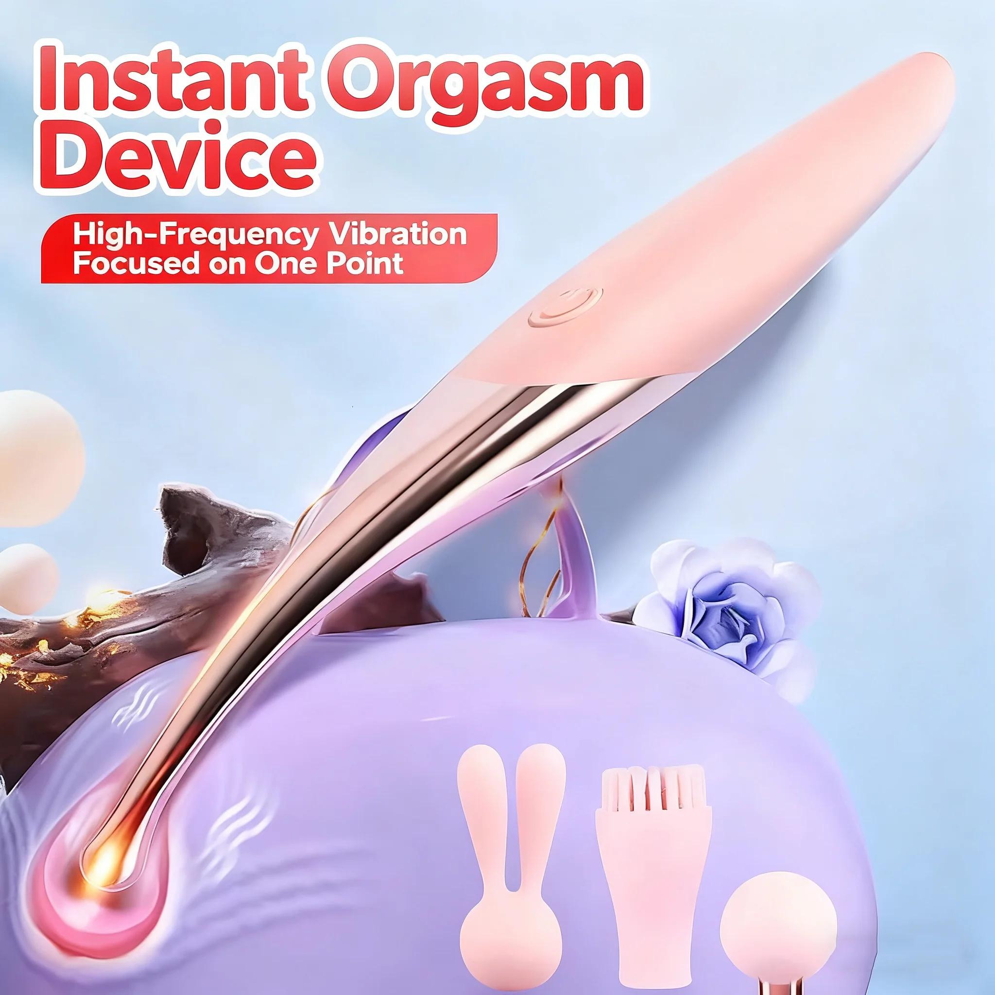 عالية التردد أنثى G-بقعة هزاز المغناطيسي تحفيز البظر هزاز تحفيز البظر الاستمناء لعبة الجنس الكبار #4