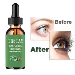 EyeLash Eyebrow Growth Oil Essential Oils Essence Castor Oil Serum Lashes Nourishing Treatment Lifting