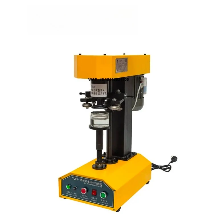 Hot Selling Semi-Automatic Screw Cap Sealing Machine Tin Can Tinplate Sealing for Beverage Cartons for Beverage High Demand