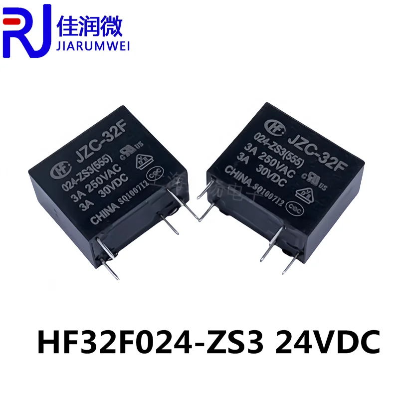 Relè DIP-4 originale HF32F024-ZS3 24VDC da 5 pezzi Disponibile