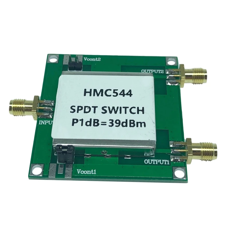 SPDT-Schaltmodul, HMC544A HF-Schaltmodul für Mikrowelle und fester Radioschalter, hoher Eingang + 39 dBm, 3–5 V Steuerung