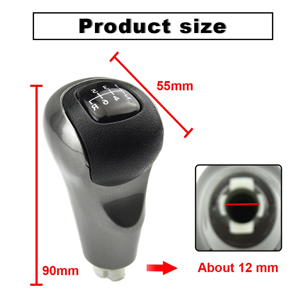 Shift Head, 6 Speed Gear Shift Knob Manual Shift Ball Stick for Honda Civic 2006-2011 54102-SNA-A01