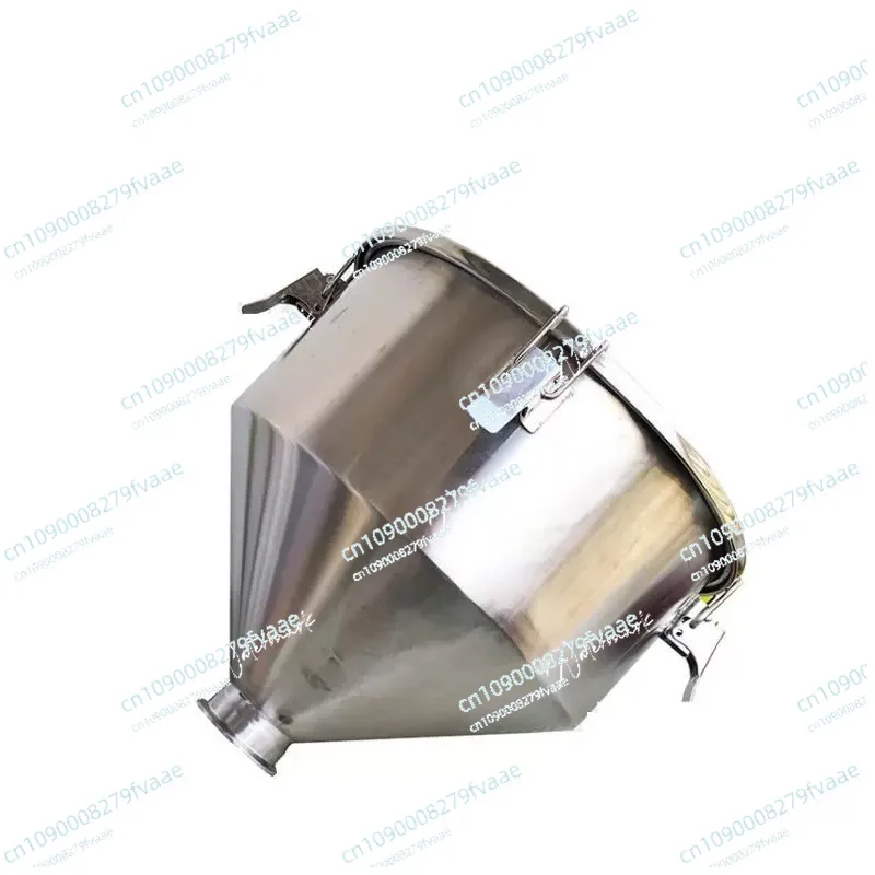 316/304 alimentos sanitários de aço inoxidável cozinha funil vedação capa funil cônico máquina enchimento grande diâmetro