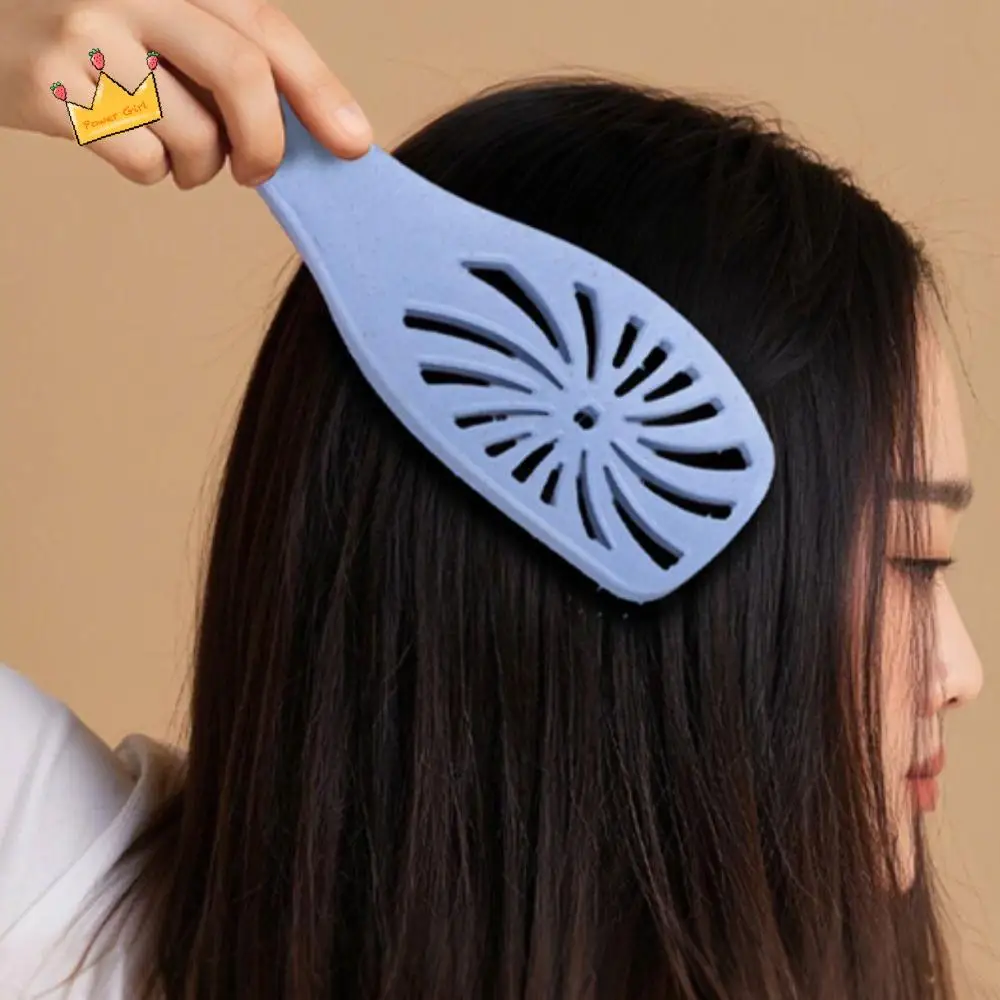 

Hollow Out Detangling Hair Brush Thick Straight Portable Vented Hair Brush Anti Static Wet Dry Curly Spirals Hairbrush Ladies