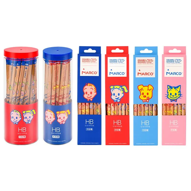 Marco Student Writing Pencil Safe And Healthy Cedar Writing Pencils For Children Students School Stationery Supplies