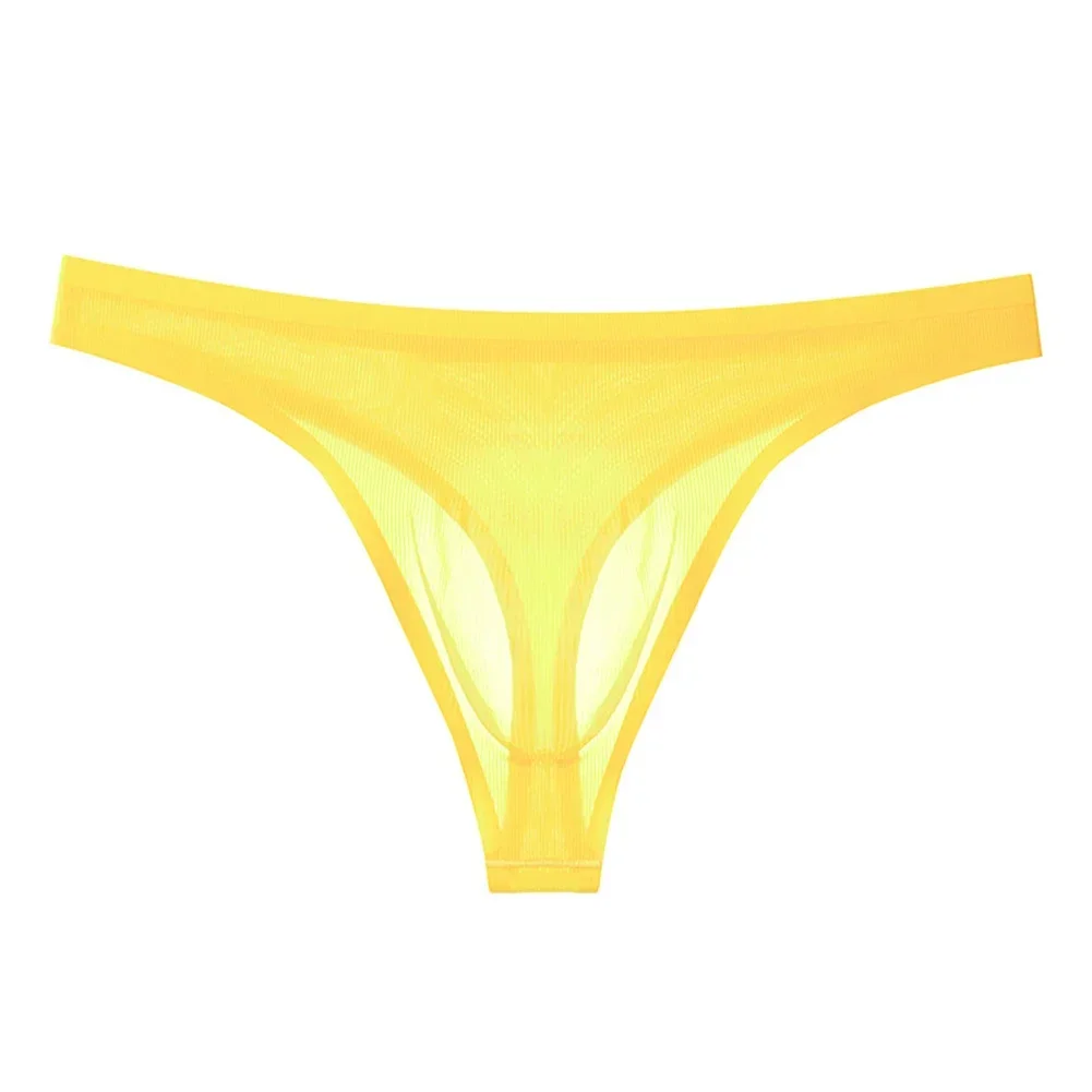 Homens Ver Através de Roupa Interior, Cintura Baixa, Cueca Biquíni Sheer, Bolsa T-Back, Fio-dental, Calcinha Tanga, Calcinhas Expostas, Erótico