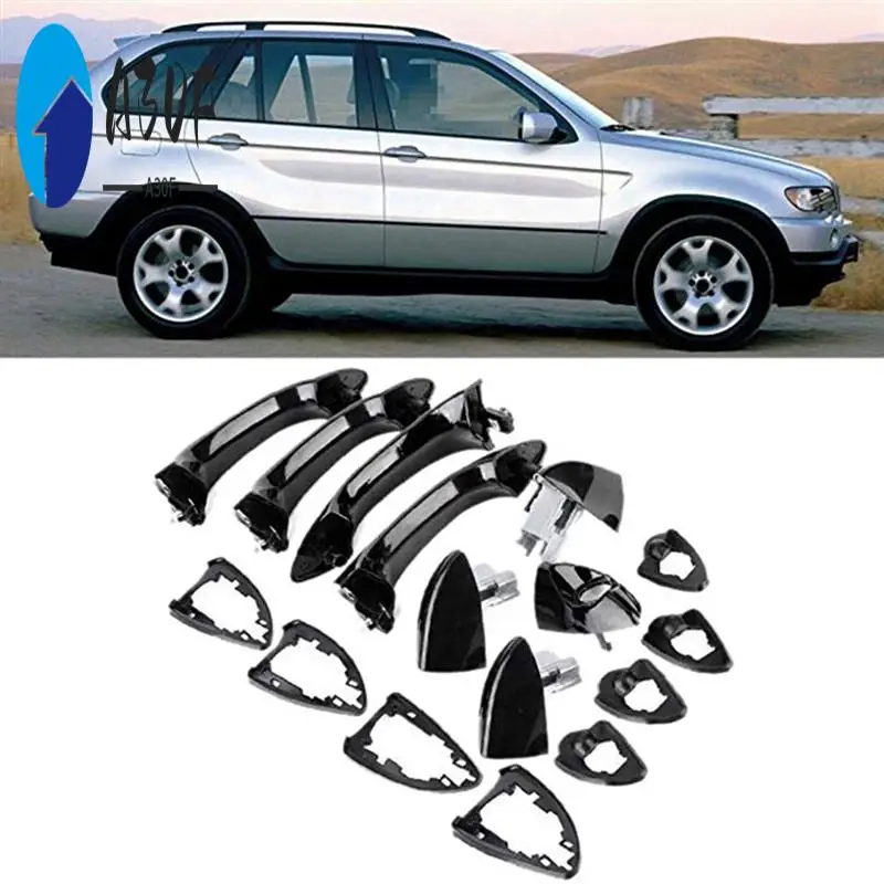 

A30F-Car Exterior Accessories Front Rear Left Right Outer Door Handles For Bmw X5 E53 2000-2006 51218257737 51218257738