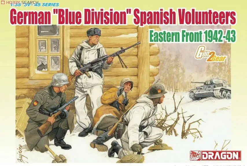 DRAGON 1/35 6674 German "Blue Division" military spagnoli Eastern Front 1942-43