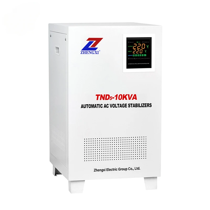 Customized Single Phase 10KVA 5000W Ac 220V Automatic Voltage Regulator Stabilizers