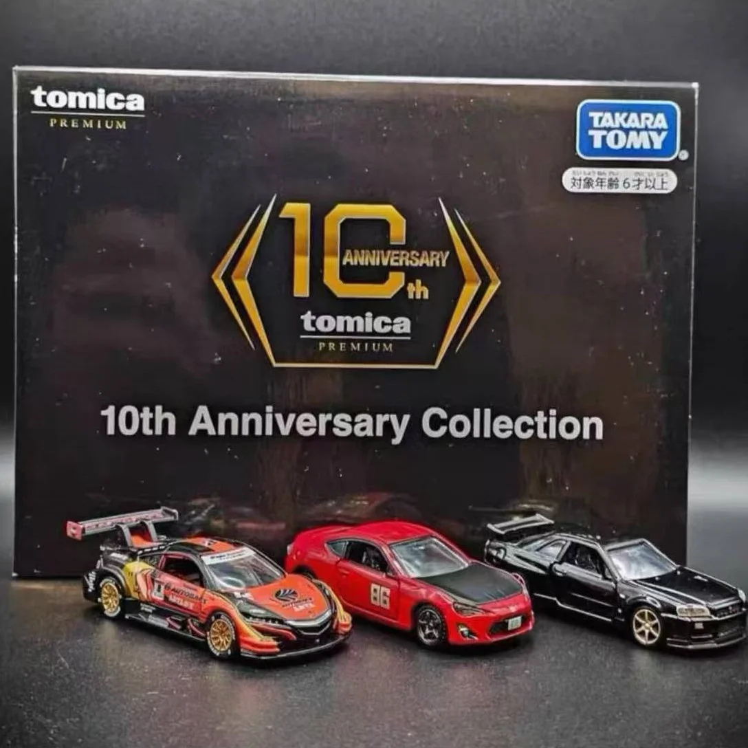 تاكارا تومي توميكا 1/64 86 الصندوق الأسود 10th الذكرى طبعة محدودة ألعاب مصنوعة من خليط معدني سيارة دييكاست نموذج معدني هدايا #1