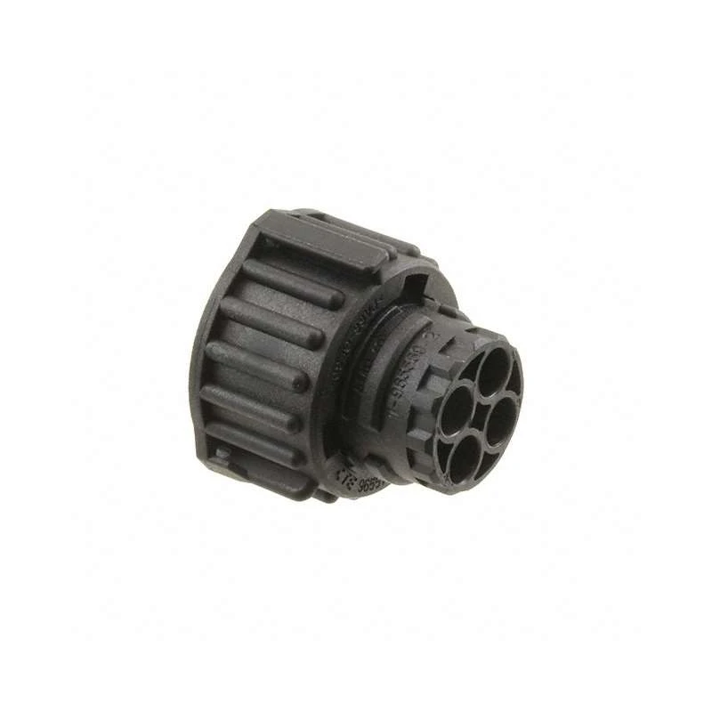 1-967325-2,Female Housing,Wire-to-Wire,Receptacle,Automotive Connector,4P,Centerline 0.276 in,Sealable,Male Pin,1-967402-2