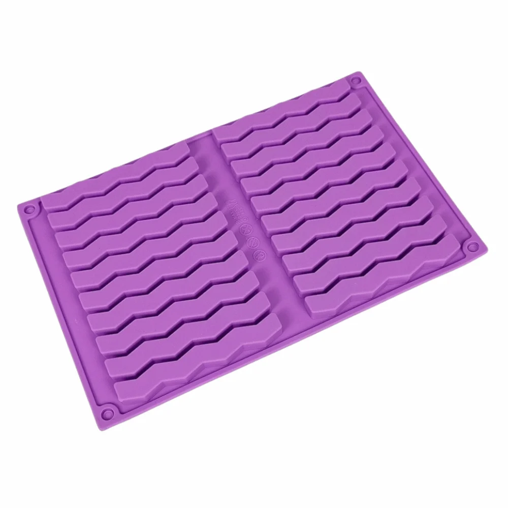 

Candy Molds 20 Cavities Chocolate Molds Flexible Food Grade Cake Decorating Tool Reusable DIY Baking Mold Candle Making