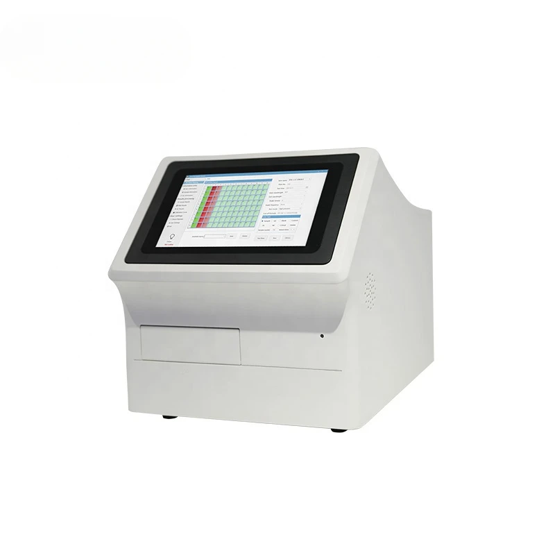 Factory IVD Elisa Analyzer 340~850nm Double Wavelengths Detection ELISA Microplate Reader for Hospital