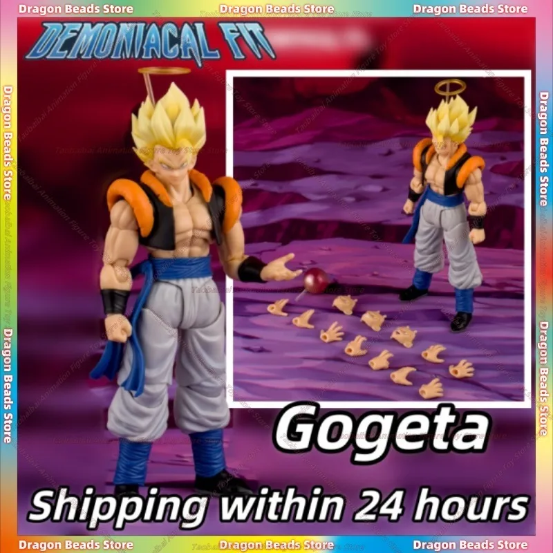 

Demoniacal Fit Gogeta Figure Dragon Ball Z Super Saiyan Blue Hero Waltz Gogeta The Supreme Dance Anime Action Figure Toys Gifts