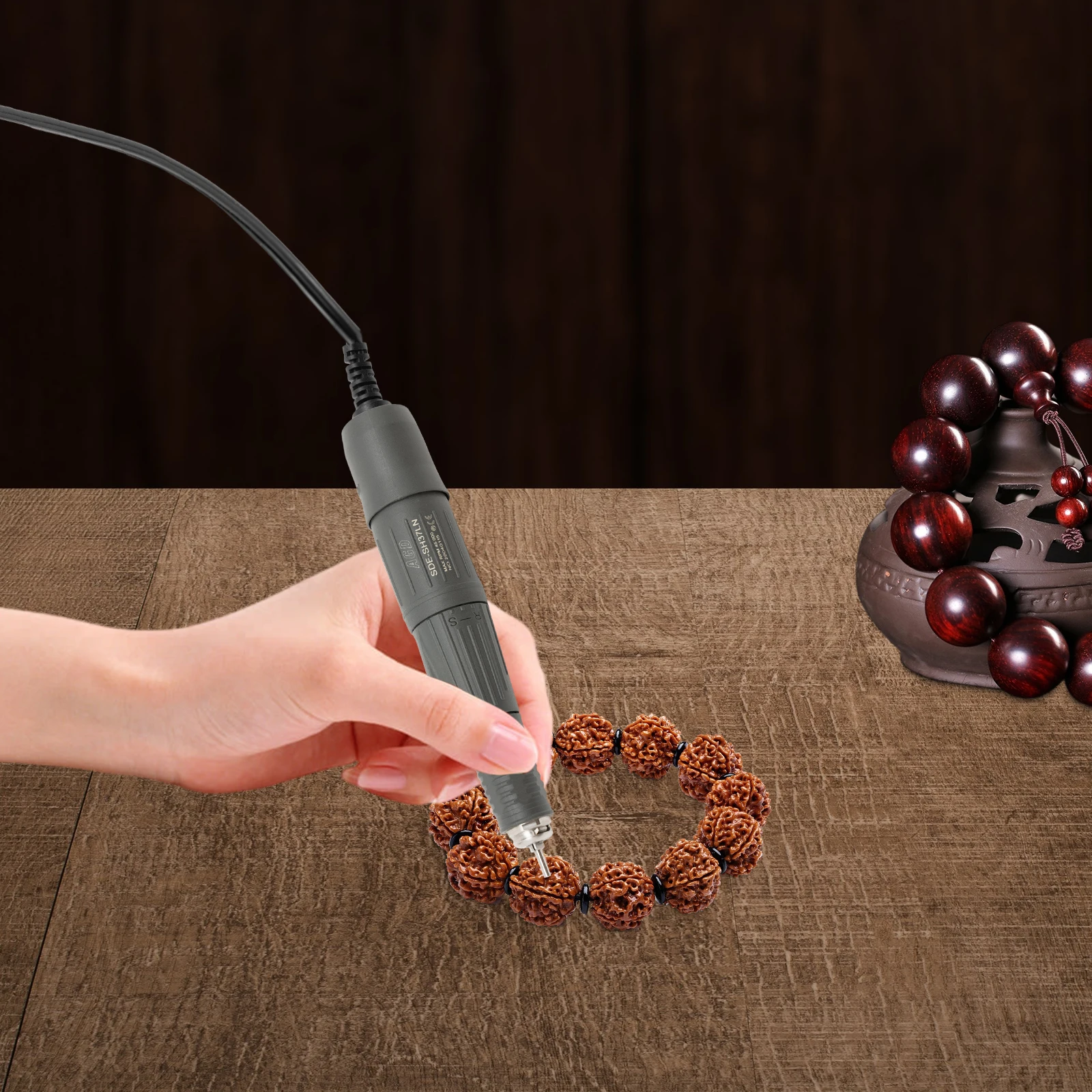 45K RPM Polijstmachine Handvat Ergonomische Pen Vorm 45000r/min Polijstmachine Handvat voor Sieraden Nail Art Carving Graveren ﻿ ﻿ ﻿ ﻿