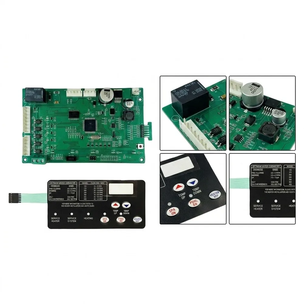 42002-0007S Control Board Kit For Pentair & Starite= Max-E-Therm= Pool= Heater,Reliable Heat Resistant Replacement Part For Spa=