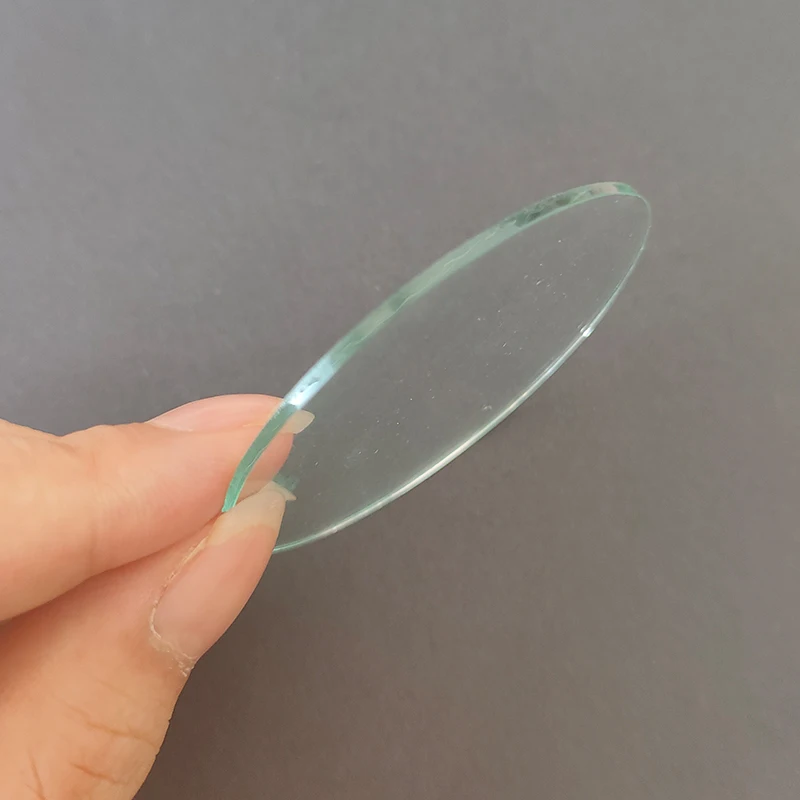 28 35 50 54 59 64 69 74 84 92 99 110mm lentille ronde transparente en verre plat pour lampe de poche LED phare vélo lumière épaisseur 1.6mm