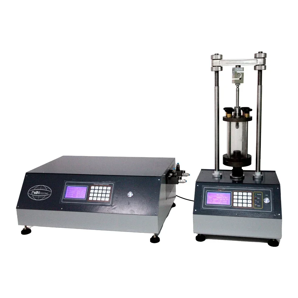 Automatic Soil Triaxial Testing Machine triaxial test apparatus triaxial compression test of soil