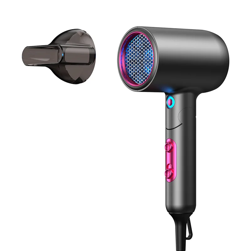 مجفف شعر قابل للطي الأكثر مبيعًا لعام 2025 بقدرة 2000 وات عالي الطاقة 29 ثانية للعناية بالشعر مجفف شعر صامت EU/US/UK/GB/AU