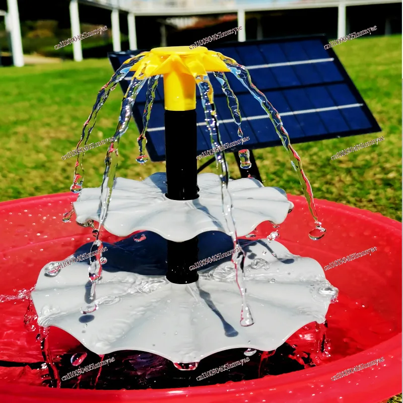 Solar Powered Fountain Pump Split Design for Pond Bird Bath Fish Tank Water Circulation