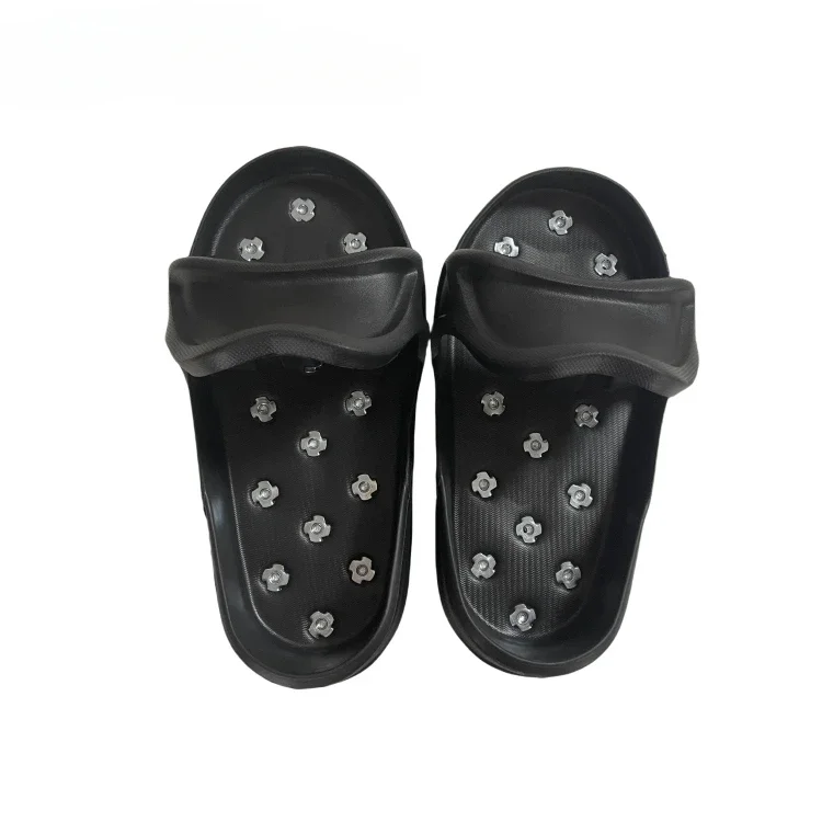 Wholesale Strap-free Buckle-free Shoe-In Spikes Shoes For Epoxy Coating