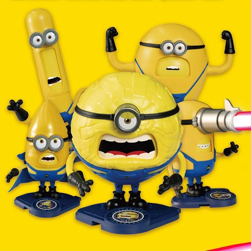 Genuine Minions Toy Cartoon Despicable Miniones Miniature Figurines Anime Action Figure Collection Model Toys For Children Gifts